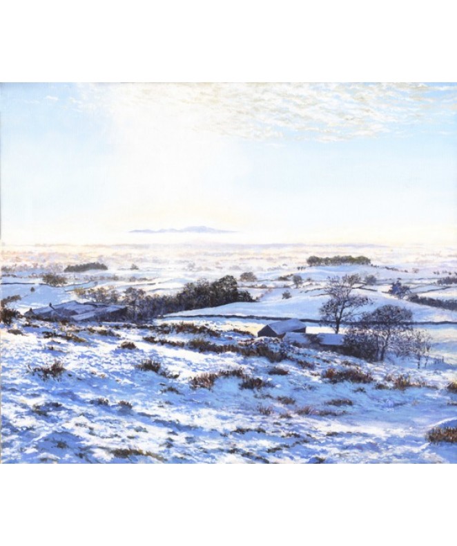 Fellside Winter on canvas